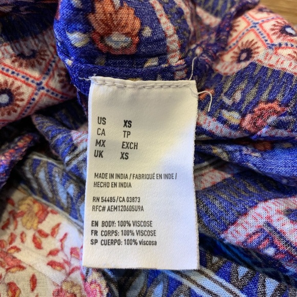 American Eagle Boho Cold Shoulder Dress - Picture 4 of 5